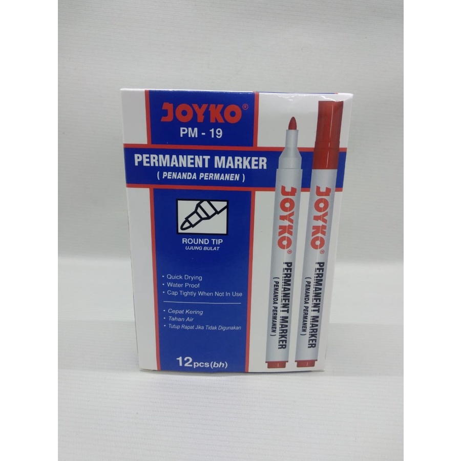 Spidol Permanen JOYKO / Permanen Marker JOYKO PM 17 18 19