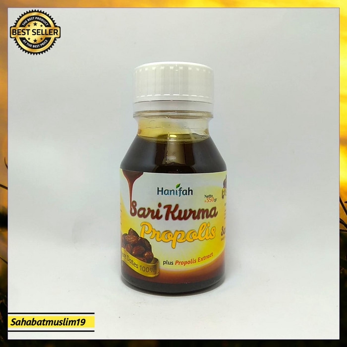 

Sari Kurma Propolis Hanifah - Sarikurma Plus Propolis 350gr