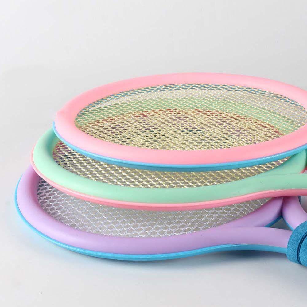 Set Raket Badminton / Tenis / Bulu Tangkis + Bola Lembut Untuk Anak / Orang Tua