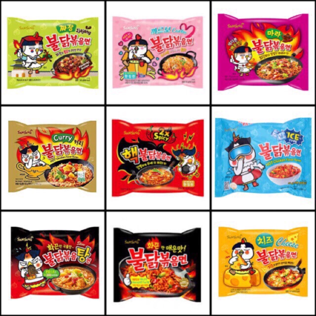 

[KHUSUS RESELLER] samyang original, cheese, mala, curry, carbonara, jjang, stew, nuklir, ice