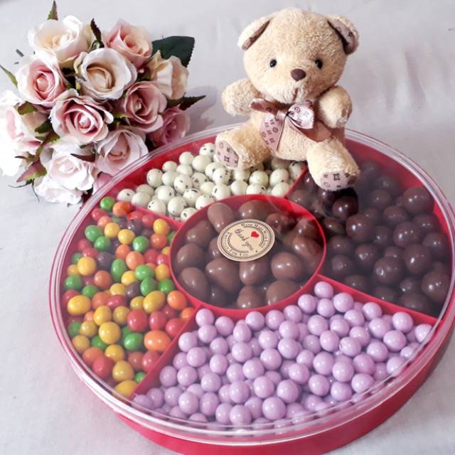 

PROMO PARCEL Delfi Choco Mix - Parcel Cokelat - Toples Bulat 5