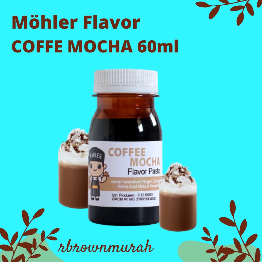 

PROMO STOK TERBARU!!! rbrownmurah✅ MOHLER Pasta perisa pewarna COFFE MOCHA / MOKA | Möhler Flavor Paste MOKA- Pasta Perisa & Pewarna NANGKA late 60Gr / Pasta perisa pewarna cake MOKA / Dapat diaplikasikan pada Bakery, Confectioneries