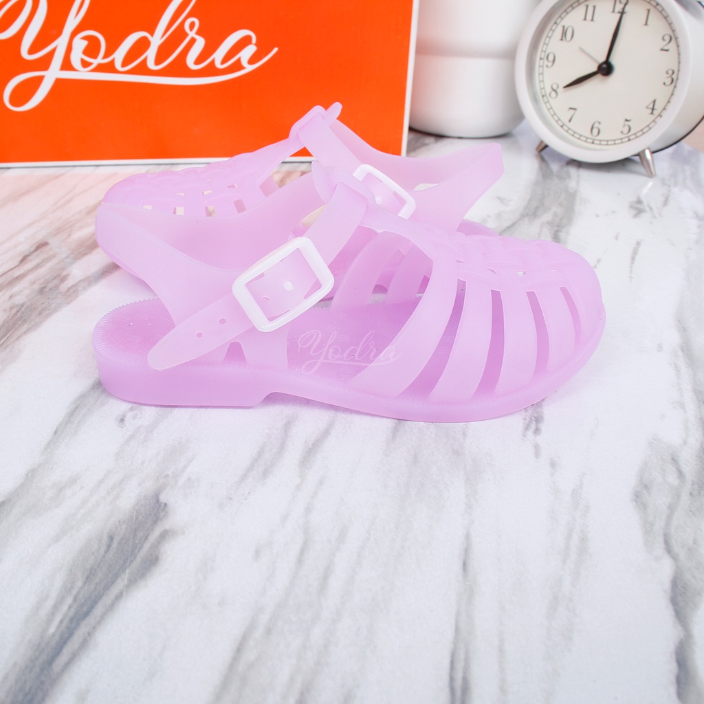 Yodra Shelby Kids Anak Jelly Shoes Import YDR605 Real Pict