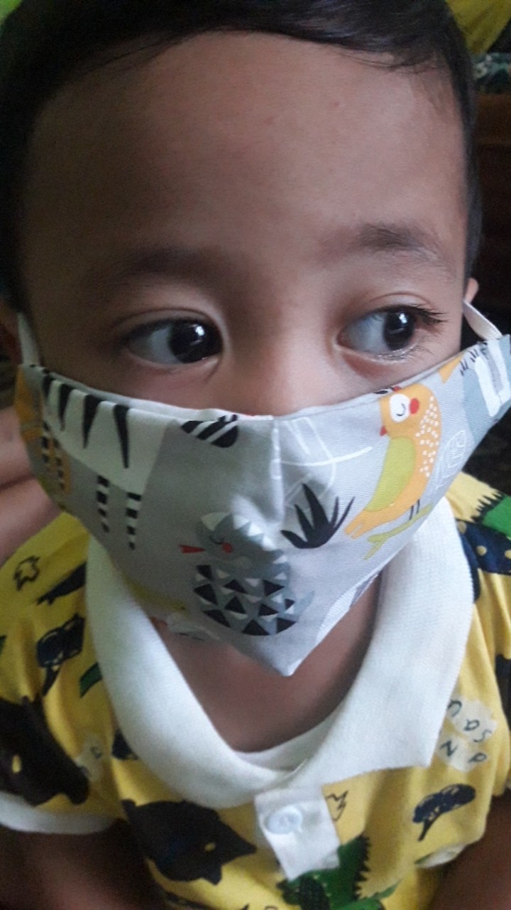  Masker  kain  Anak  Shopee Indonesia