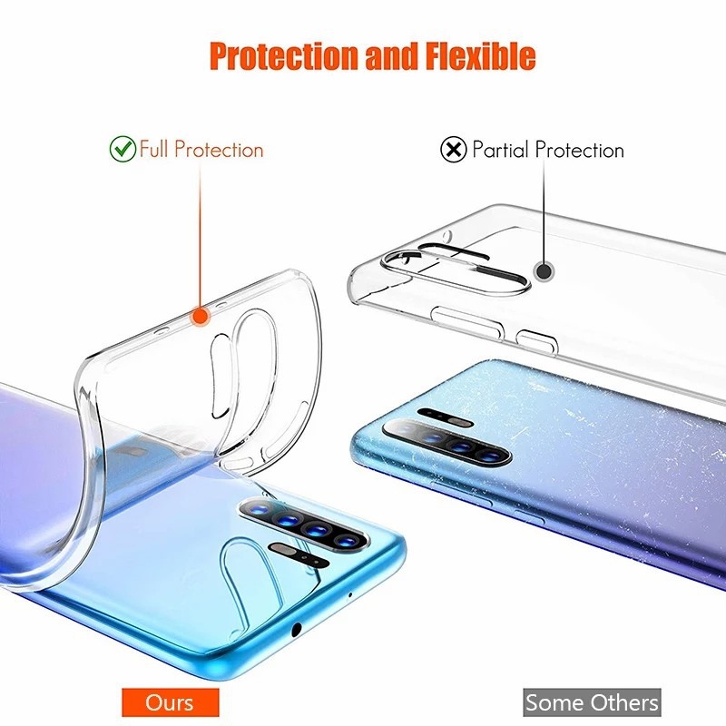 ori CASE HUAWEI P30 PRO ULTRATHIN CLEAR HD TRANSPARAN JELLY CASE