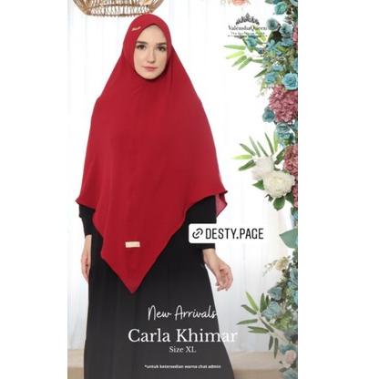 {VU.01Jl22ᴾ} KHIMAR CARLA XL ORIGINAL VALENSHA QUEEN