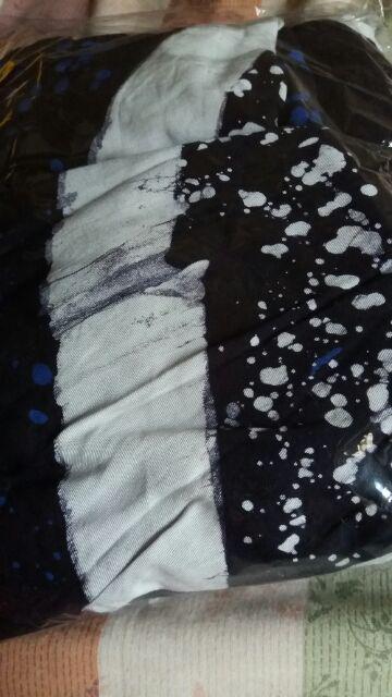 Original ! Gamis Batik Twill Ori Tiedye Abstrak