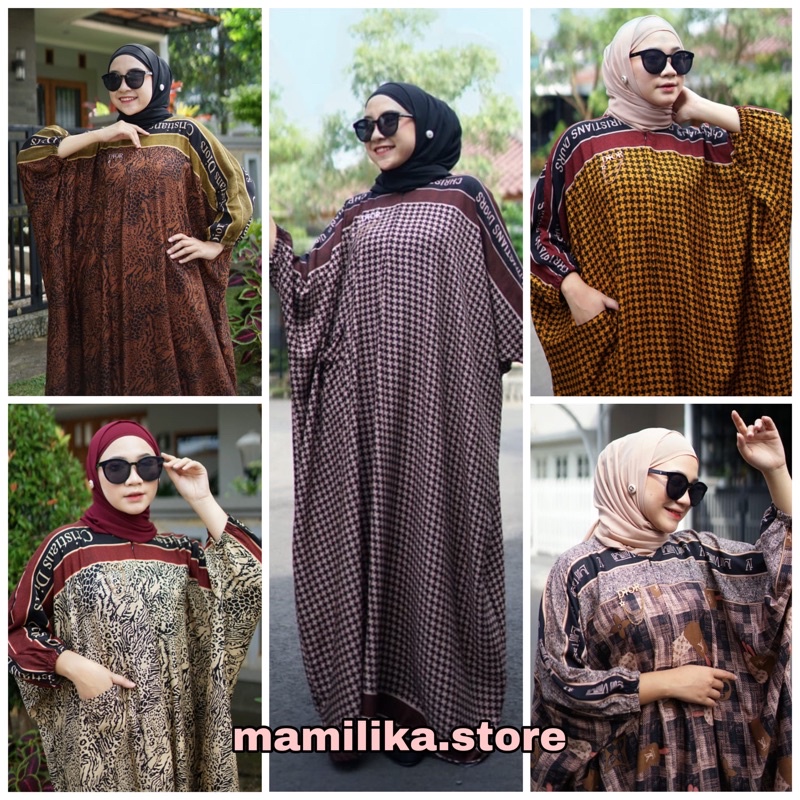 FATMA KAFTAN FREESIZE | DOMINIX FREESIZE KAFTANMAXI DRESS | GAMIS OVERSIZE |  BIGSIZE