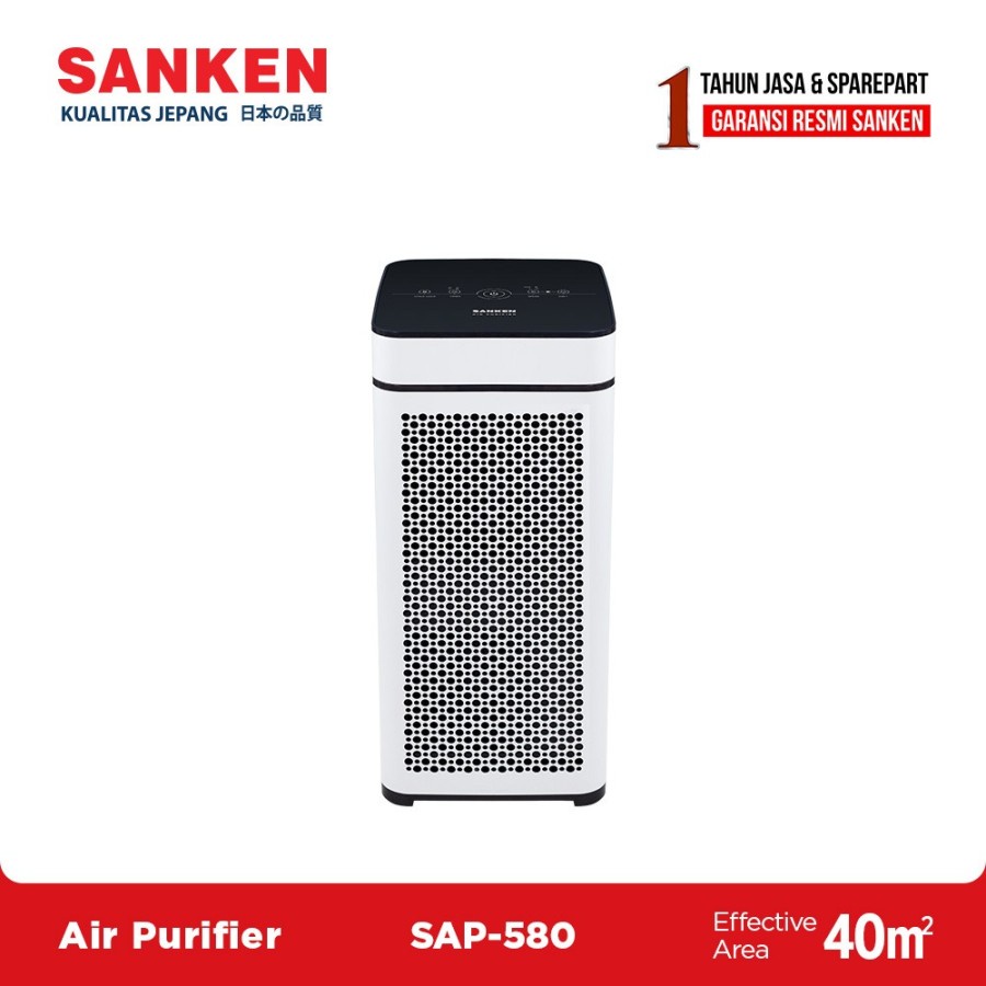 Sanken Purifier SAP-580 Air Purifier Pembersih Udara HEPA Filter H11