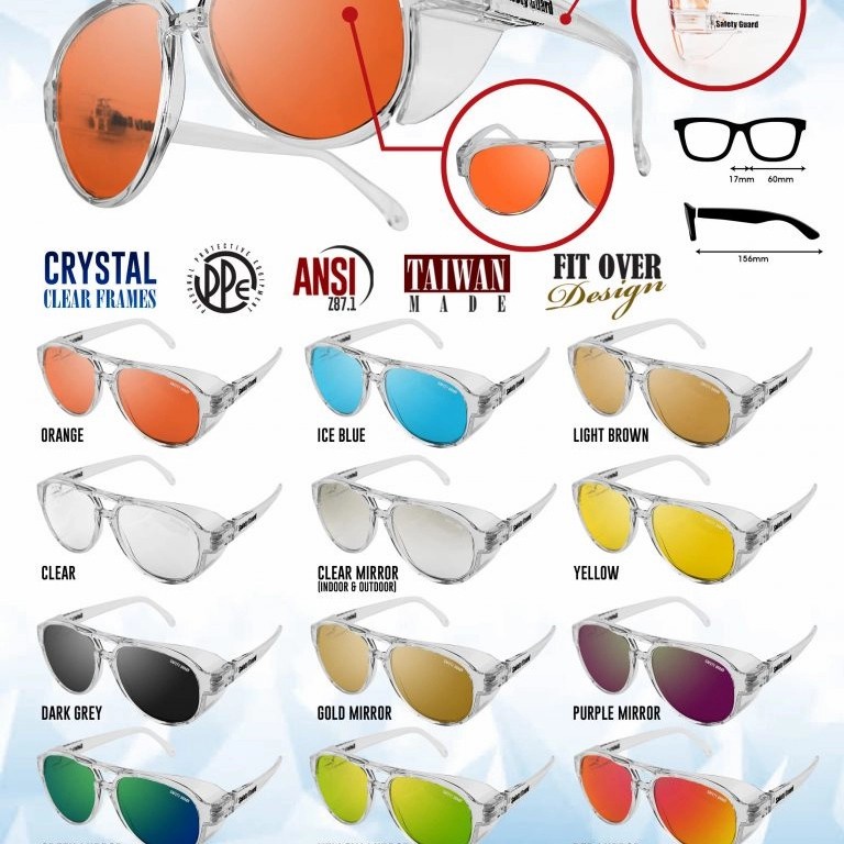 kacamata safety guard type S-173