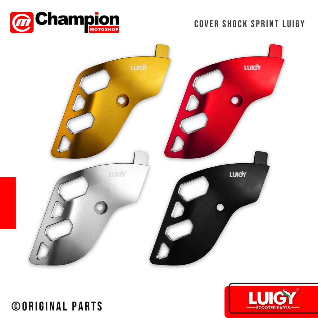 Cover Shock Vespa Sprint S Matic Primavera Depan V-01 Luigy