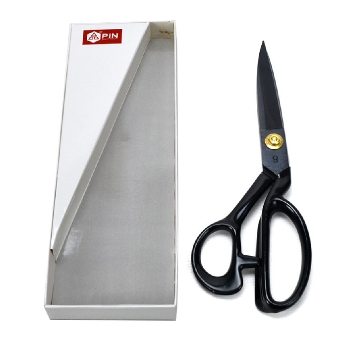 

Gunting Potong Bahan Kain PIN 9" - Tailor Scissor PIN 9" Gunting No. 9