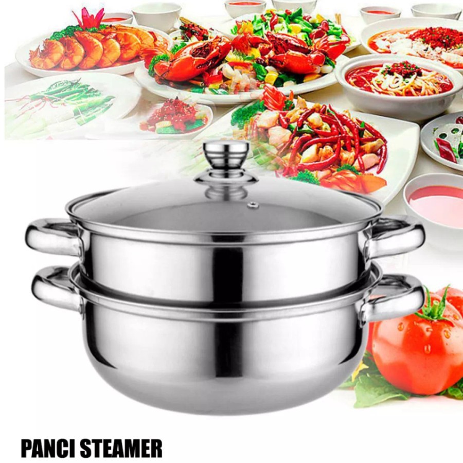 [COD] PANCI KUKUS STEAMER 2 SUSUN - DANDANG STAEMER KUKUS STAINLESS MISTER ORDER