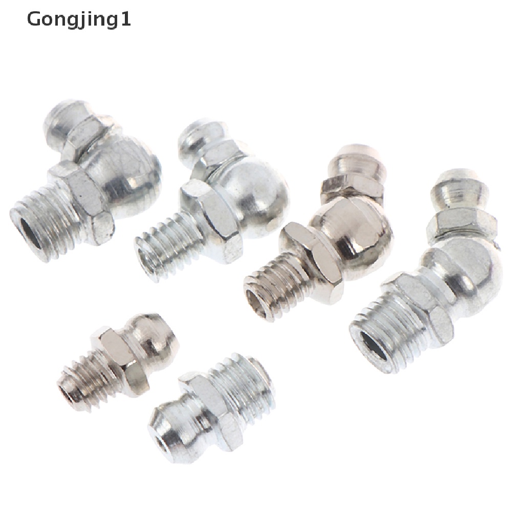 Gongjing1 10pcs Nozzle Fitting Nipple M6 M8 Pengganti