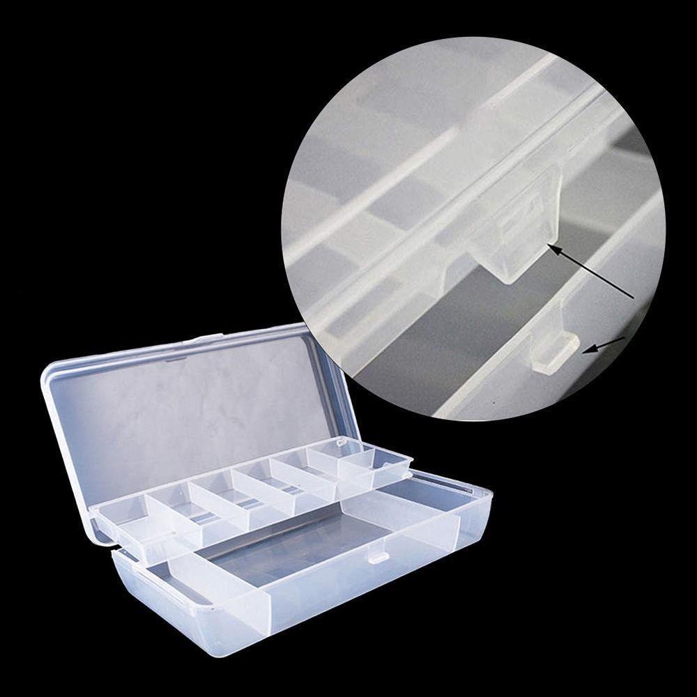 Lanfy Tempat Penyimpanan Professional Lure Fishing Compartment Organizer Alat Tangan Plastik