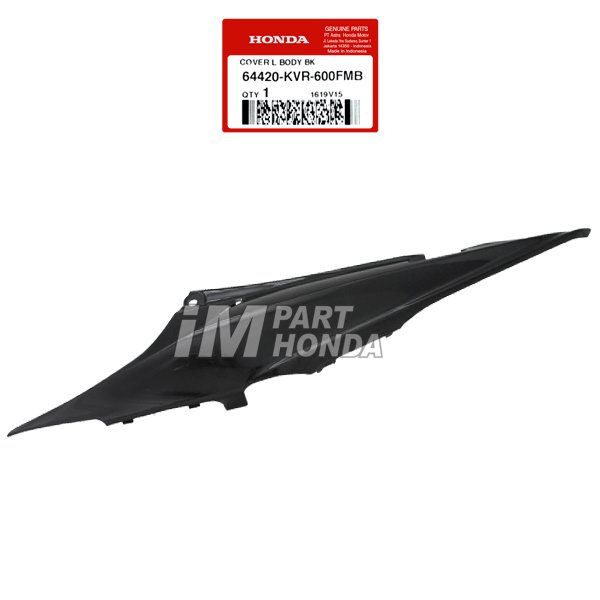 Cover Body Kiri Revo 100 Hitam 64420-KVR-600FMB