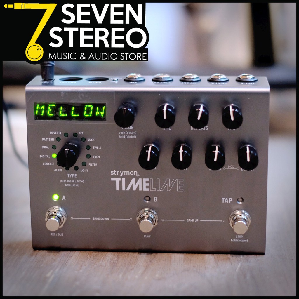 Strymon TimeLine Multidimensional Delay Pedal Effect Stompbox