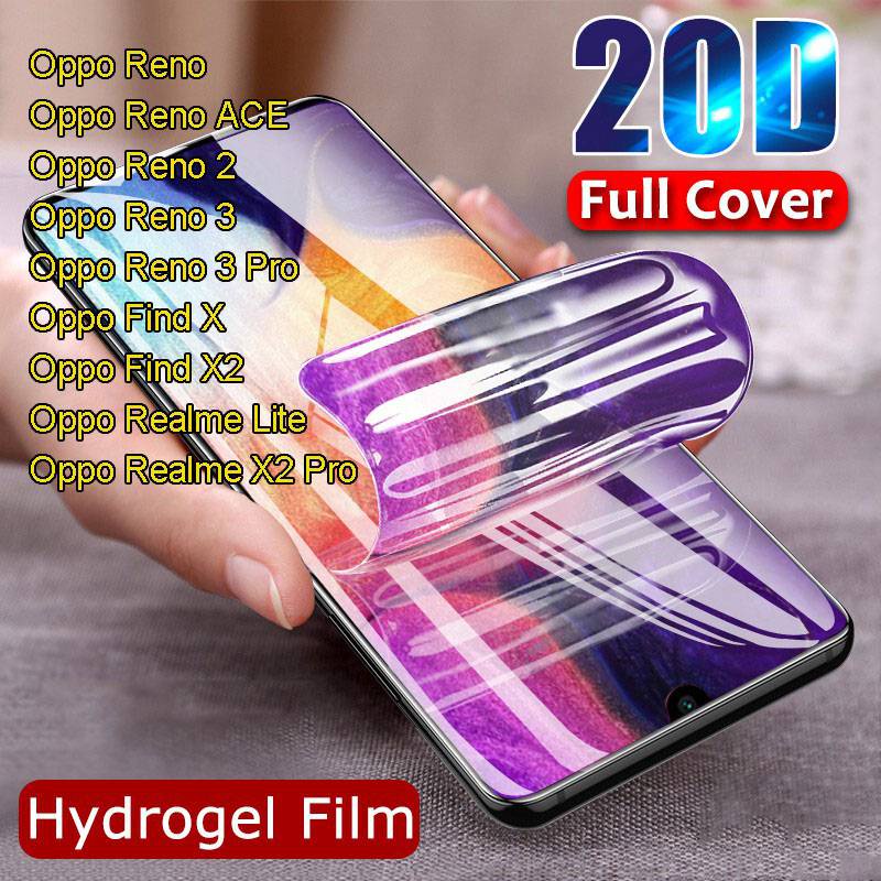 Hydrogel Screen Protector Oppo Reno / Reno ACE / Reno 2 3 Pro / Oppo Find X / Find X2 / Oppo Realme Lite / Oppo Realme X2 Pro