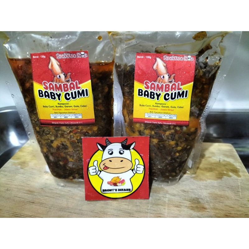 

SAMBAL BABY CUMI CABAI IJO 130GR - FROZEN FOOD - BRONTZ JOGJA