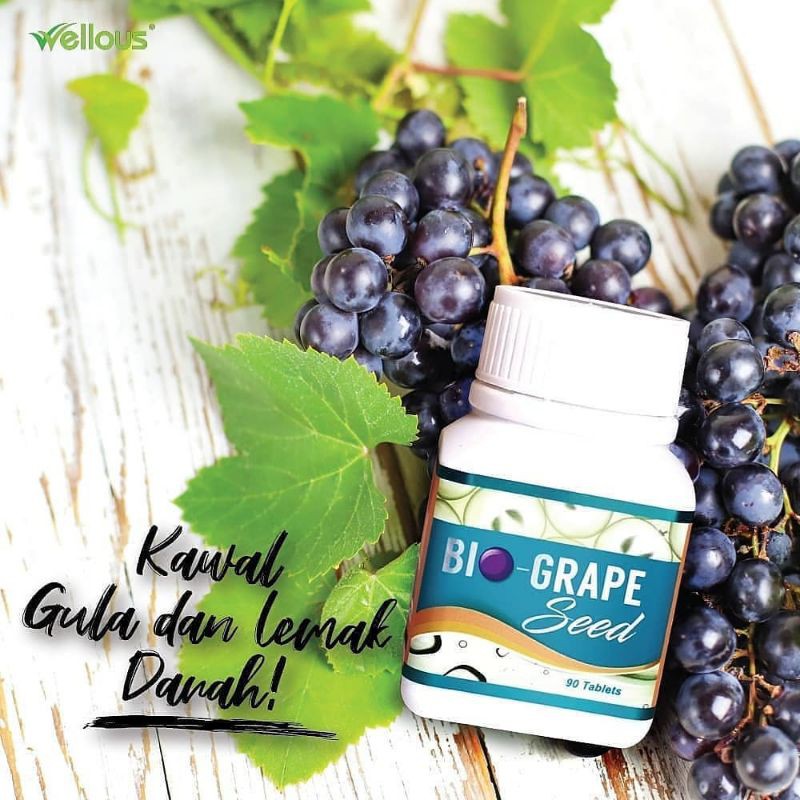 Bio Grape Seed Raja nya Anti Oksidan Original 100% Buat Diabetes dan Hipertensi Diatasi Secara Alami