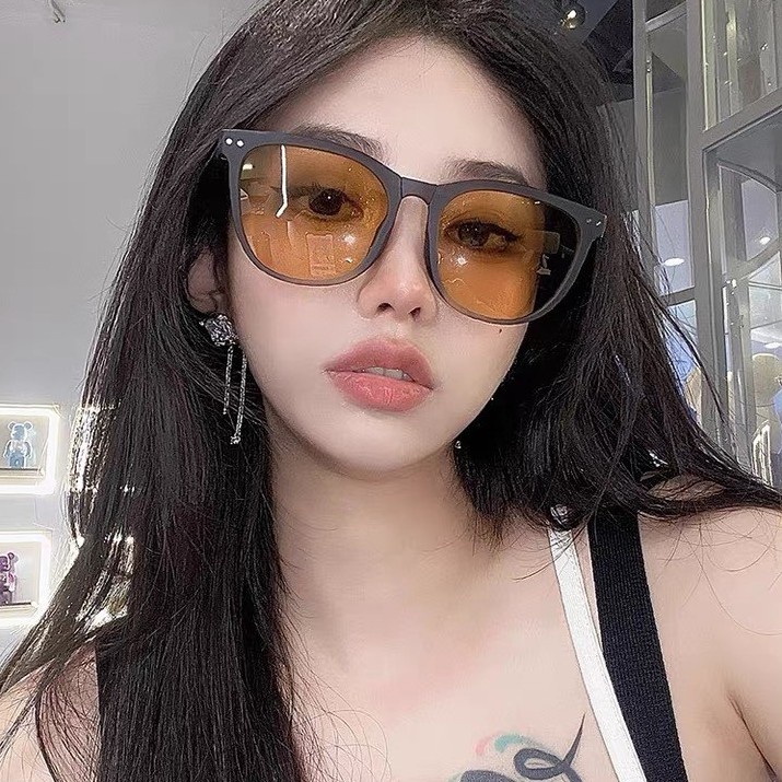 INDOMINI R543 Kacamata Hitam Terbaru bisa di LIPAT Sunglasses Anti-UV Wanita Pria Import Kacamata Fashion