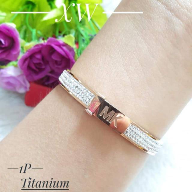 Set titanium rose gold