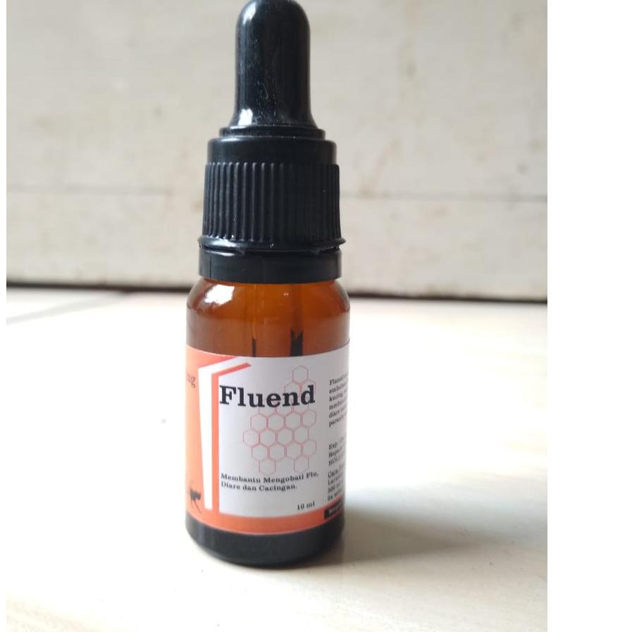 Fluend 10ml obat flu, diare, dan cacingan kucing 10ml ,.