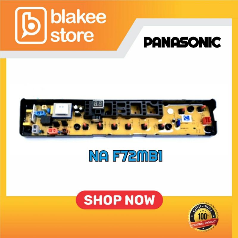 Modul pcb mesin cuci panasonic NAF72MB1 NAF80MB1 NAF95MB1 8tombol part mas80 507