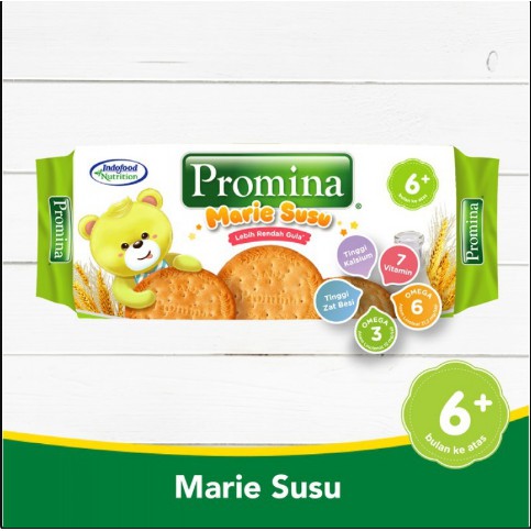 Promina Biskuit Bayi Marie Susu Untuk Usia 6 Bulan Ke Atas