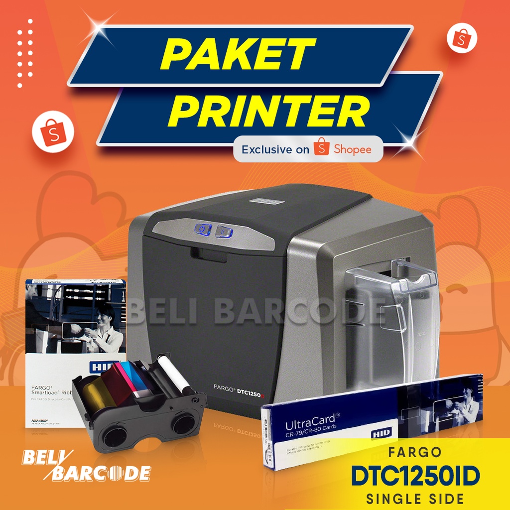 Paket Lengkap DTC1250ID Printer Fargo ID Card