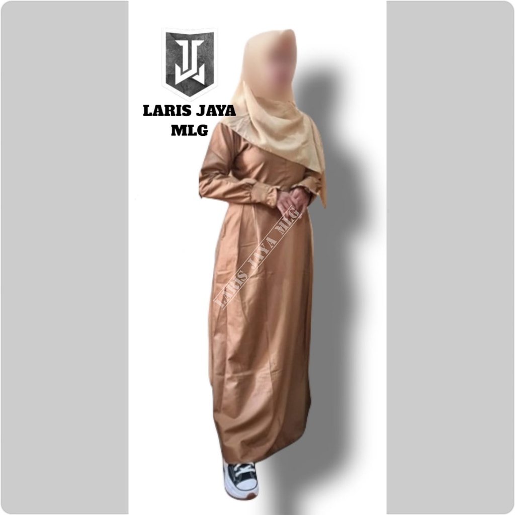 Gamis PNS Syar'i Gamis Pemda Syar'i Khaki Tua