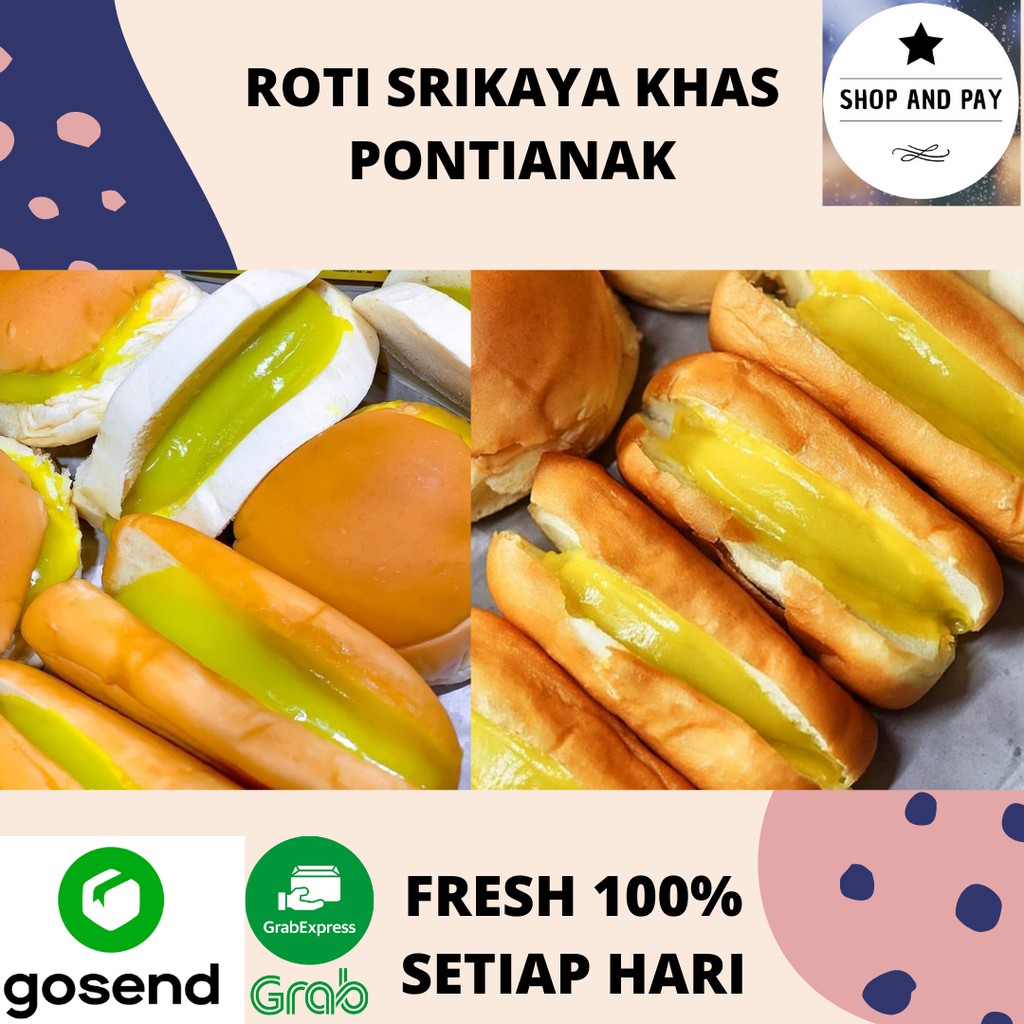 

Roti Kaya Srikaya Khas Pontianak | KHUSUS GOJEK GRAB