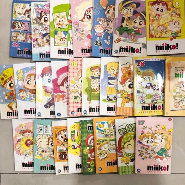 Komik “Hai Miiko” bahasa Indonesia
