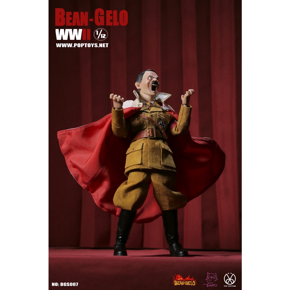 Bean Gelo Devil King Hitler Lecture version 1/12 1:12 POP TOYS BGS007