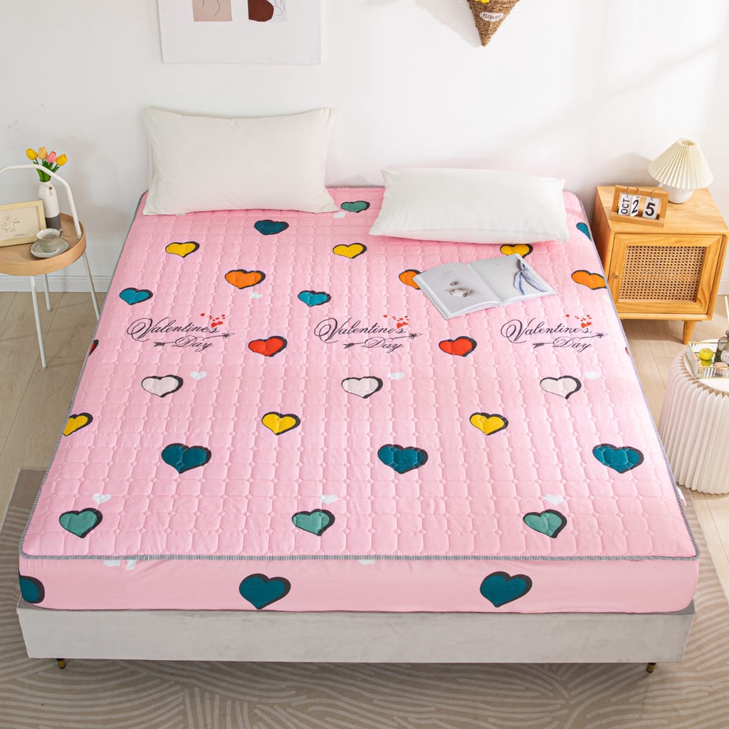 Sprei Waterproof Anti Air Ompol Motif Karakter Size 180x200-5
