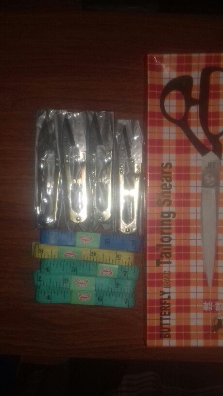 Meteran Kain / Baju / Badan Model Pita 150 Cm Merk Butterfly