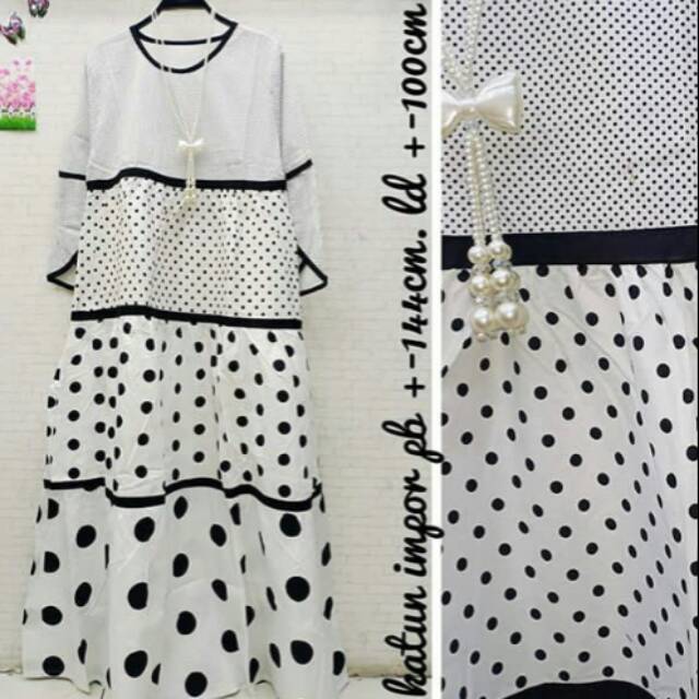 Gamis katun madina