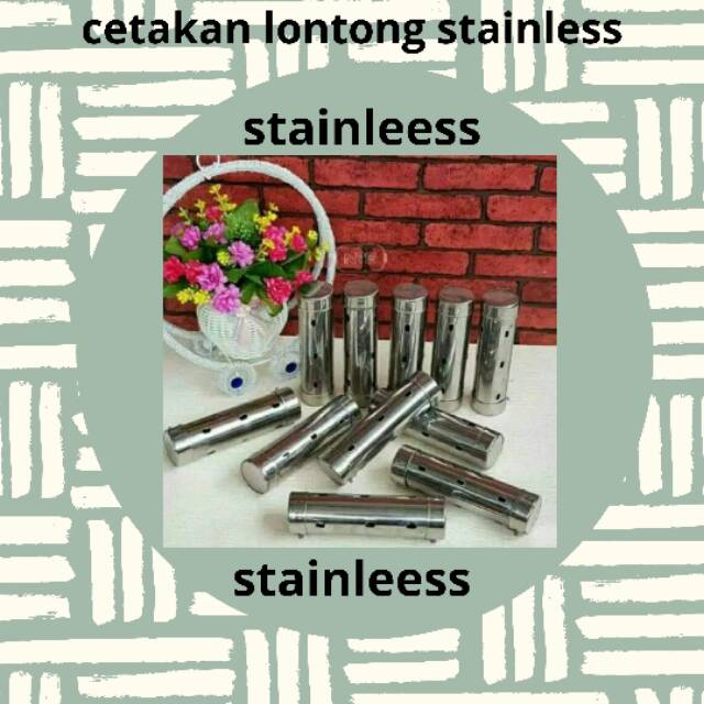 Cetakan lontong stainless