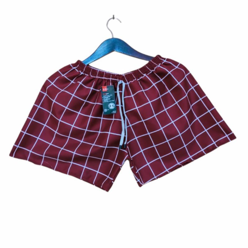 boxer pria celana pendek remaja-dewasa panjang 35cm dan 42cm-T