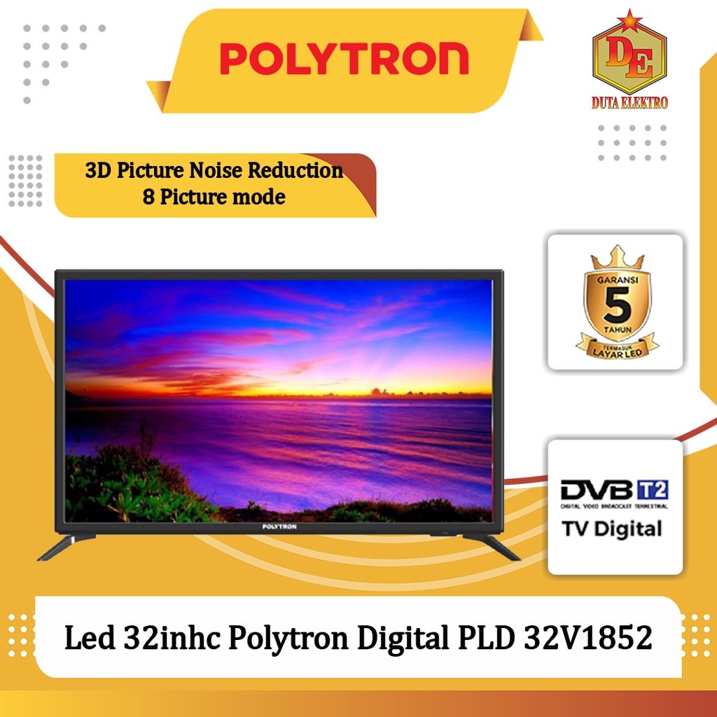 Led 32inch Polytron PLD 32 V 1852 Digital TV