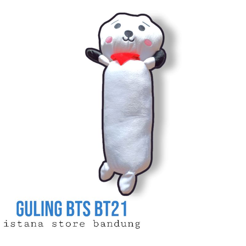 Guling Boneka BT21 BTS Unofficial Model Terbaru Bahan Yelvo Premium Murah Label SNI