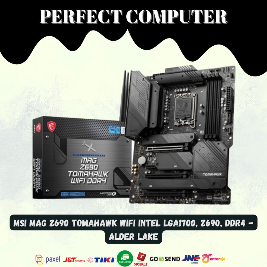 MSI MAG Z690 TOMAHAWK WIFI Intel LGA1700, Z690, DDR4 - Alder Lake