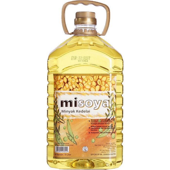 

Misoya Soyabean Oil 5 Liter