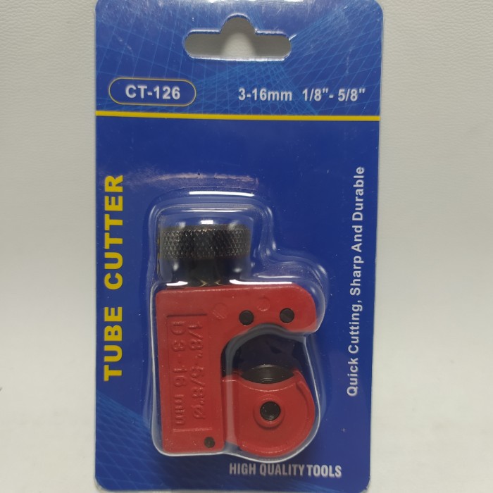 

TUBE CUTTER CT-126 3-16mm 1/8" - 5/8";;