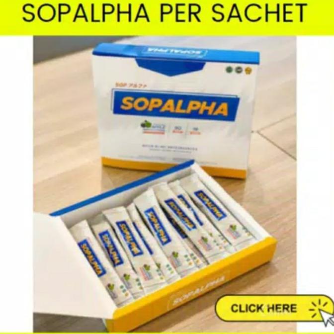 SOPALPHA BIOBOOST ECERAN BPOM SOP ALPHA BIO BOOST PER SACHET ECER originaleveryday44 Kualitas Baik