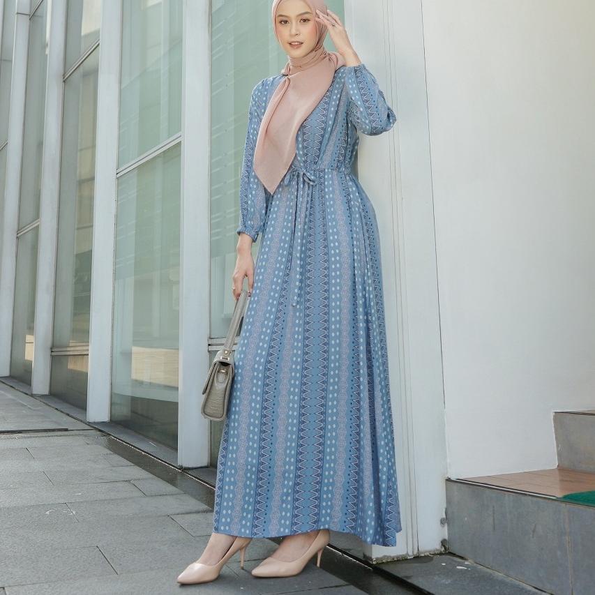 LANGSUNG KIRIM.. Le Khari Zara Dress homedaily Gamis Busui Size S - XL