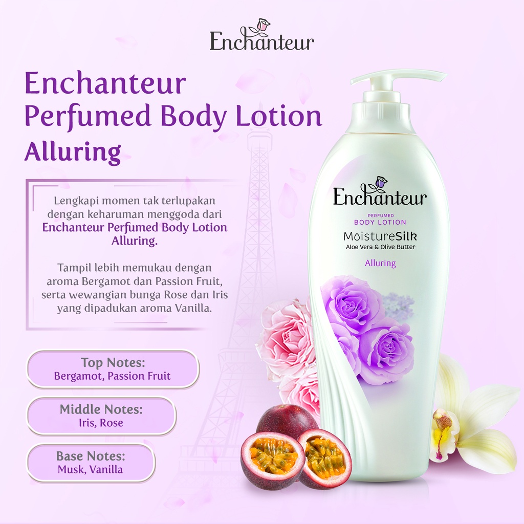 Enchanteur Perfumed Body Lotion SATIN SMOOTH