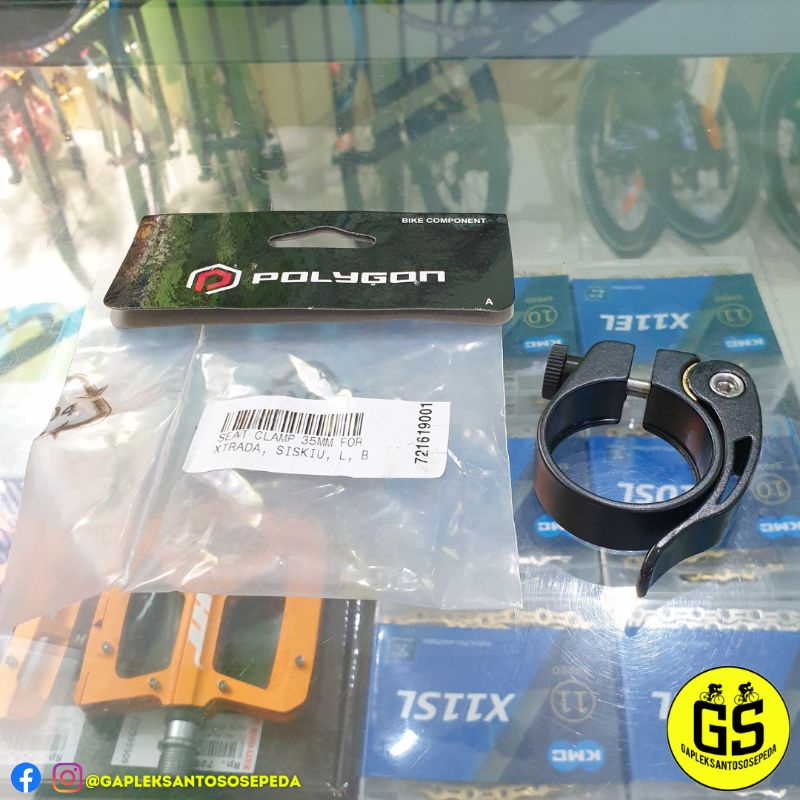Seatclamp Polygon 35mm Seat Clamp Xtrada Siskiu