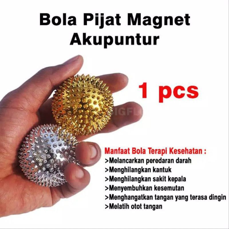 BOLA DURI MAGNET BOLA DURI TERAPI KESEHATAN 1 BOLA