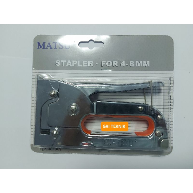 STAPLER TEMBAK MATSU / CEKREKAN / HEKTER GUN TACKER / STAPLES SOFA / STAPLES JOK